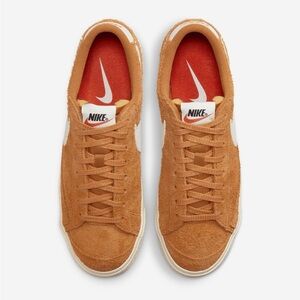 Nike Blazer Low '77 Vintage Women's Sneakers Size 8 Burnt Orange